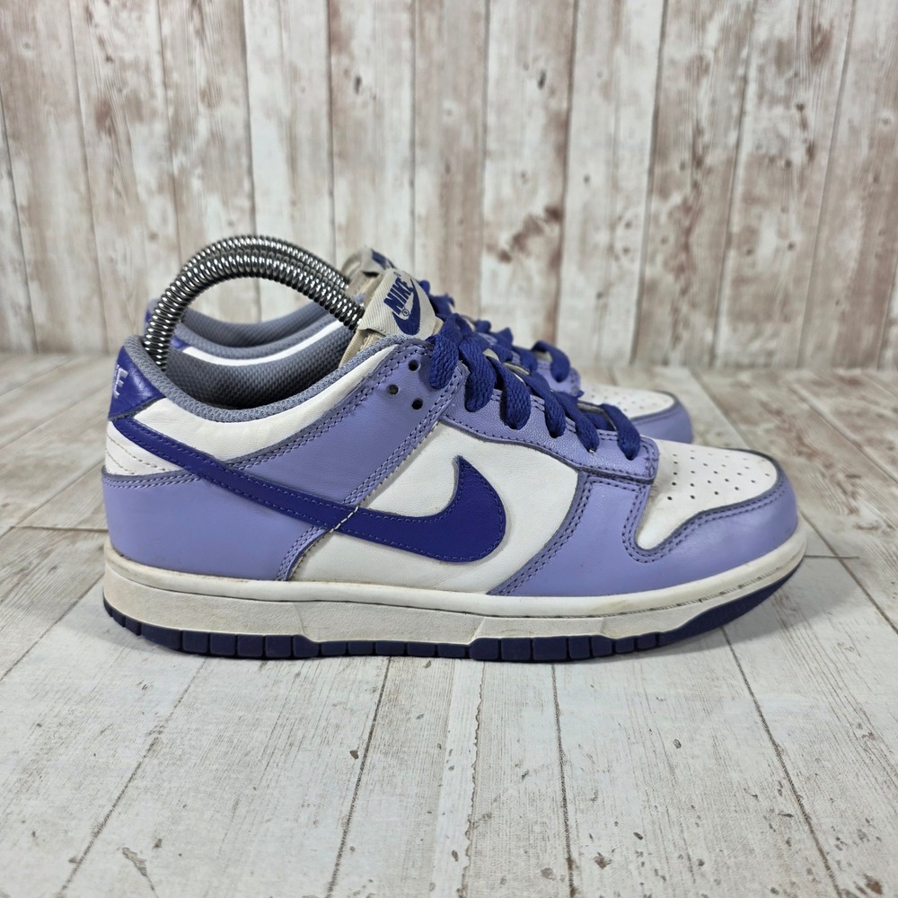 Nike Dunk Low GS Oxygen Purple White Deep Royal DZ4456-100 Size 5Y Womens 6.5